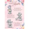 Wonderful Mum Poem Me to You Bear Mother's Day Card