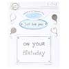 On Your Birthday Occasions Verse & Greeting Insert 