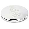 Personalised Me to You Bear Flower Compact Mirror