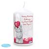 Personalised Me to You Bear Heart Candle