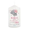 Personalised Me to You Bear I'd Pick You Pillar Candle