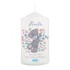 Personalised Me to You Floral Pillar Candle