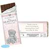 Personalised Me to You Flower Girl Bridesmaid Wedding Chocolate Bar
