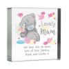 Personalised Me to You Lovely Mum Large Crystal Block