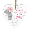 Personalised Me to You I'd Pick You Wooden Heart Decoration