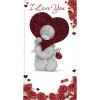 I Love You Me to You Bear Valentines Day Card
