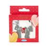 Love Letters 2 Part Me to You Bear Key Ring