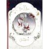 One I Love Me to You Bear Giant Luxury Boxed Christmas Card