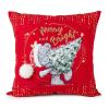 Merry And Bright Me to You Bear Christmas Cushion