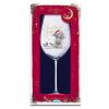Christmas Cheer Me to You Bear Boxed Wine Glass