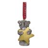 Holding Gold Star Me to You Bear Tree Decoration