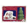 Christmas Tree Shaped Candle & Tray Me to You Bear Gift Set