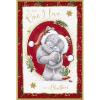 One I Love Handmade Me to You Bear Christmas Card