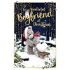 3D Holographic Boyfriend Me to You Bear Christmas Card