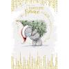 Handsome Fiancé Me to You Bear Christmas Card