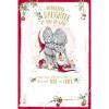 Daughter & Son-In-Law Me to You Bear Christmas Card