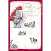 Lovely Daughter Me to You Bear Christmas Card