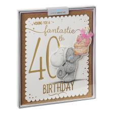 Fantastic 40th Me to You Bear Luxury Boxed Birthday Card