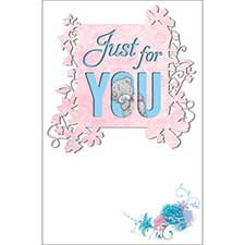 Just For You Birthday Me to You Bear Card