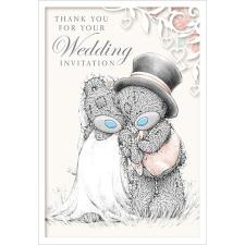 Wedding Invitation Me to You Bear Card