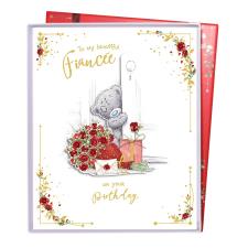 Fiancée Me to You Bear Boxed Birthday Card