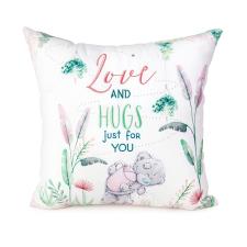 Love & Hugs Me to You Bear Cushion