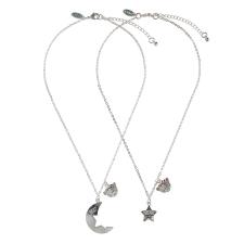 Best Friends Me to You Bear Interlocking Necklace Set