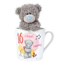 16th Birthday Me to You Bear Mug &amp; Plush Gift Set