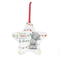 Star Teacher Me To You Bear Star Shaped Plaque