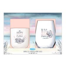 Candle &amp; Stemless Glass Me to You Bear Gift Set
