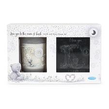 Me to You Candle &amp; Glass Plaque Gift Set