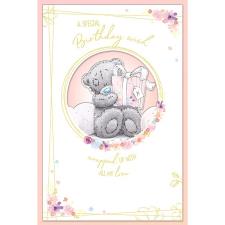 Special Birthday Wish Handmade Me to You Bear Birthday Card