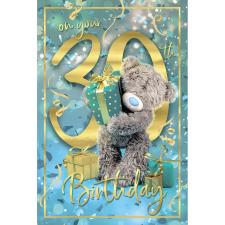 3D Holographic 30th Birthday Me to You Bear Card