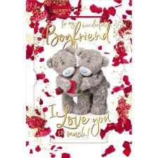 3D Holographic Boyfriend Me to You Bear Birthday Card