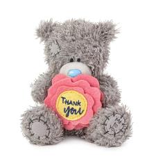 4&quot; Thank You Flower Me to You Bear