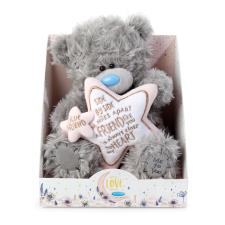 9&quot; True Friend Verse Padded Heart Me to You Bear