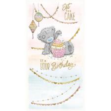 Bear With Cupcake Me to You Bear Birthday Card