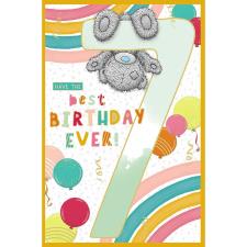 7th Birthday Me to You Bear Birthday Card