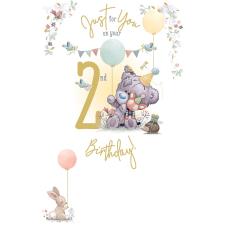2nd Birthday Tiny Tatty Teddy Me to You Bear Birthday Card