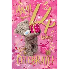 You&#39;re 14 Me to You Bear 14th Birthday Card