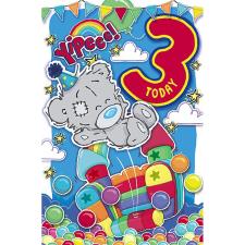 My Dinky 3 Today Me to You Bear 3rd Birthday Card
