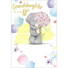 Granddaughter 18th Me to You Bear Birthday Card