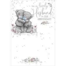 Lovely Husband Me To You Bear Anniversary Card