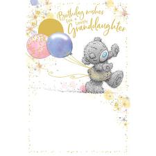 Lovely Granddaughter Me to You Birthday Card