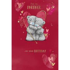 For My Partner Me to You Bear Birthday Card