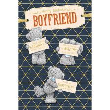 Boyfriend Me to You Bear Birthday Card