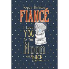Fiance Me to You Bear Birthday Card