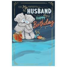 Fantastic Husband Me to You Bear Birthday Card