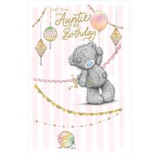 Just for You Auntie Me to You Bear Birthday Card