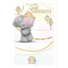 Lovely Great Granddaughter Me to You Bear Birthday Card